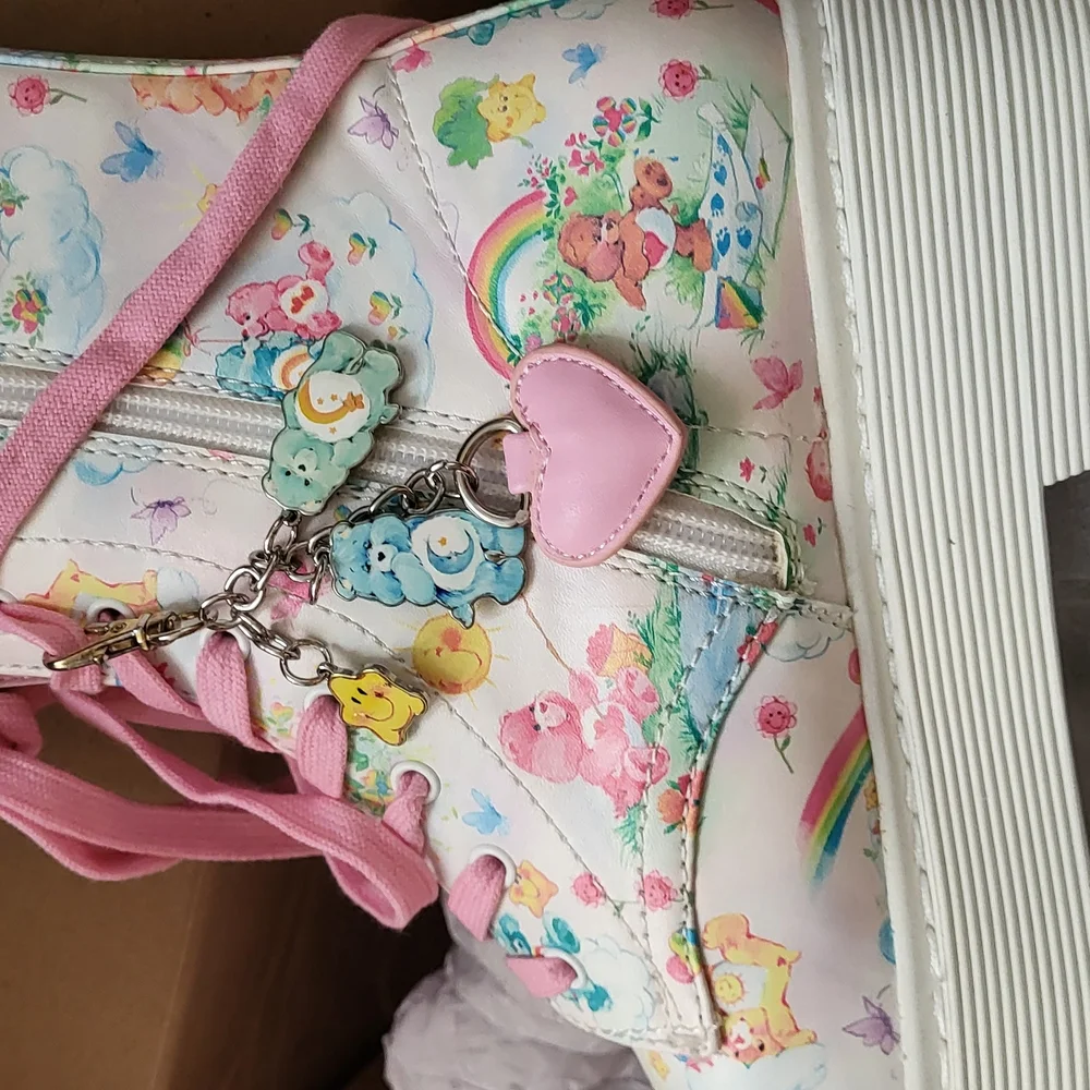 Dolls Kill Carebear Combat Boots - Picture 4 of 4